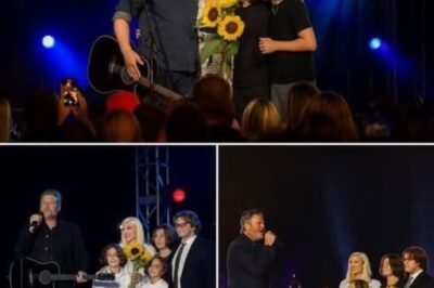 Blake Shelton Completely Falls Apart After Gwen’s Sons Take The Stage With A Father’s Day Message That No One Saw Coming