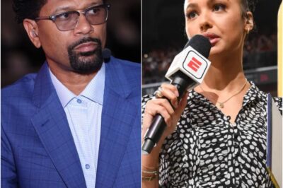 SH0CKING: Malika Andrews Accuses Jalen Rose Of Sticking His Finger In Her B0DY Part [VIDEO]