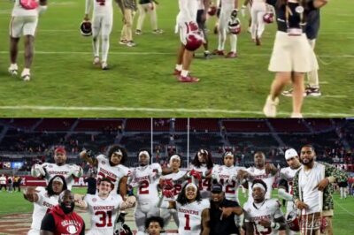 Oklahoma Sooners Players Get Into Heated Altercation With Alabama Staffers While Trying To Celebrate On Crimson Tide’s Midfield Logo After Massive Road Win [VIDEO]