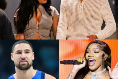 NBA Fans Lose Their Minds As Viral Clip Sparks Wild Theory Blaming Megan Thee Stallion For Klay Thompson’s Shooting Slump