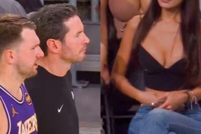Courtside Females at Lakers Game Are Going Viral After Stealing The Spotlight From Luka Doncic & JJ Redick For Obvious Reasons [PHOTOS]