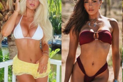 BREAKING: Meet The Two Jaw Dropping Ring Girls Who Are About To Break The Internet At Jake Paul Anthony Joshua Fight [PHOTOS]