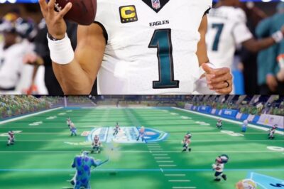 Jalen Hurts’ Double Turnover Play Broke ESPN’s ‘Monsters Inc.’ Alternate Broadcast Of The Game [VIDEO]