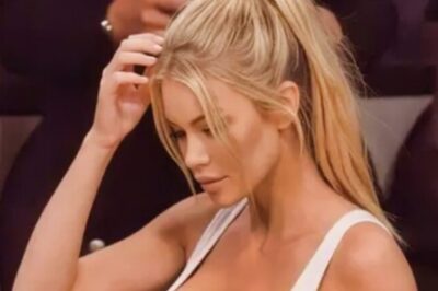 Ad::ult Model Was Causing a Massive Scene With Her Inappropriate White Tank Top In Front Of Children At Lakers Game [PHOTOS]