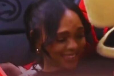Cameras Catch Atlanta Hawks Mascot Crossing the Line in Bizarre Moment With Female Fan [VIDEO]