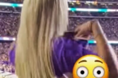 Female LSU Tigers Fan Is Going Viral After Flashing The Crowd & Getting Arrested At Football Game [VIDEO]