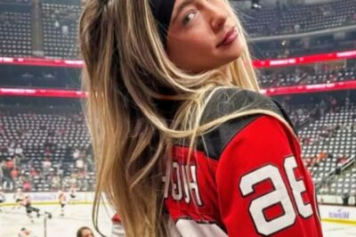 Everyone Is Saying The Same Thing About Jaw-Dropping Female Hockey Fan Who Gave Everyone a View At New Jersey Devils Game [PHOTOS]