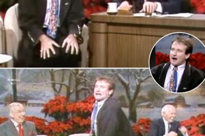 The Tonight Show Moment That SHOOK America — When Robin Williams Crashed the Christmas Special and BROKE Johnny Carson Into the Hardest, Wildest, Most Uncontrollable Laughter of His Life, Leaving the King of Late Night Crying, Gasping, Slamming His Desk, and Completely Helpless on Live TV — A Chaotic, Electrifying Improv Supernova Still Called “The Most Iconic TV Moment Ever Captured”!