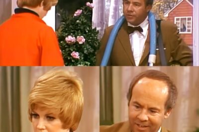 “TIM ONLY NEEDED 10 SECONDS TO BREAK HER — AND HE KNEW IT.” Carol Burnett still laughs like it happened yesterday — that one sketch where Tim Conway almost took her out on live TV. It started with a simple prop, just a vacuum cleaner rolling across the stage. But one tiny misstep from Tim turned the whole set into chaos. Carol folded in half, sliding toward the floor, wiping tears that wouldn’t stop. Even the cameramen were shaking because nobody could hold it together. And the wild part? Tim kept pushing the bit on purpose. A quiet pause here. A longer stare there. He knew exactly how to break her — and he did it with that little grin only she ever understood.