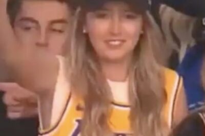 Hot Lakers Fan Caught Performing Oral Hand Gesture On Jumbotron (VIDEO)