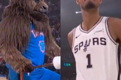Thunder Mock Spurs’ New Post-Game Celebration, and Victor Wembanyama’s Reaction Says It All