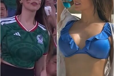 Social Media Has Officially ID’d The Jaw-Dropping “Mexican Anne Hathaway” Who Stole The Show During A Soccer Match, And Her IG Posts Are Absolutely Insane [VIDEO + PHOTOS]