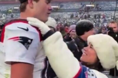 [VIDEO] NFL Fans Put Drake Maye On Blast For Postgame Behavior Towards His Wife After Patriots’ Win