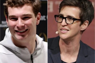 “SHUT UP, BARBIE” — Fernando Mendoza sent shockwaves across social media with his provocative message to Rachel Maddow after she mocked him on live television,