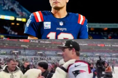 NFL Fans Put Drake Maye On Blast For Postgame Behavior Towards His Wife After Patriots’ Win [VIDEO]