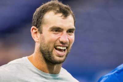 Andrew Luck Looks Totally Unrecognizable in Rare Appearance at NBA Game—Fans Sent into a Frenzy [PHOTO]