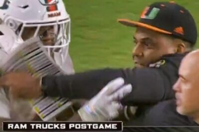 Miami Staffer Reveals Shocking Reason Why Hurricanes RB Mark Fletcher Jr. Pun::ched Indiana’s Tyrique Tucker After National Championship Game