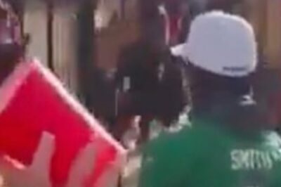 Disgusting Eagles Fans Were Throwing Beer Cans At 49ers Fans Outside Lincoln Financial Field [VIDEO]