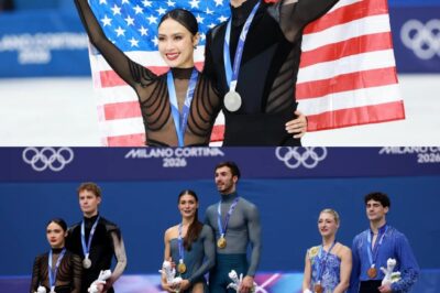 No Protest Filed – Madison Chock and Evan Bates delivered a near-flawless “Paint It Black” at the 2026 Winter Olympics, yet watched gold slip away by less than a single point. A jaw-dropping seven-point scoring gap from one French judge ignited outrage and whispers of favoritism across the skating world. Fans demanded justice as the Americans’ electric performance was scored lower than a routine that visibly faltered. But Team USA’s stunning decision not to appeal may hide a deeper strategy that could shake the sport’s power structure