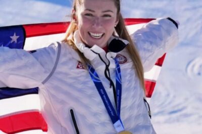 USA Skiing Star Mikaela Shiffrin Celebrates Gold Medal Performance With Photo In Bed