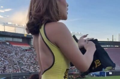 Die-Hard Female Soccer Fan Is Going Viral For Obvious Reasons [VIDEO + PHOTOS]