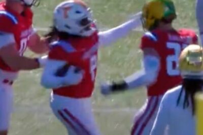 Tennessee Running Back Throws Wild Pu::nches at Teammate After Brutal Cheap Shot in Warmups During Senior Bowl [VIDEO]