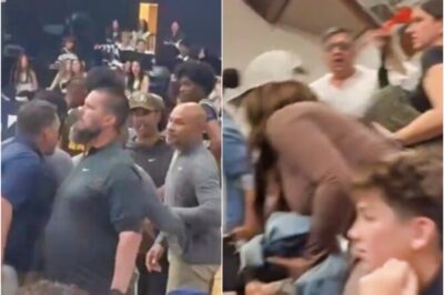Derek Fisher And Notre Dame Coach Explode On Sideline As Woman Believed To Be His Wife Gets Ejected On Video