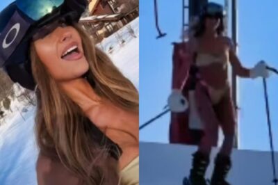 BREAKING: Ad::ult Model Who Caused a Major Stir With Her ‘Inappropriate’ Outfit While Skiing Has Been Identified [VIDEO + PHOTOS]