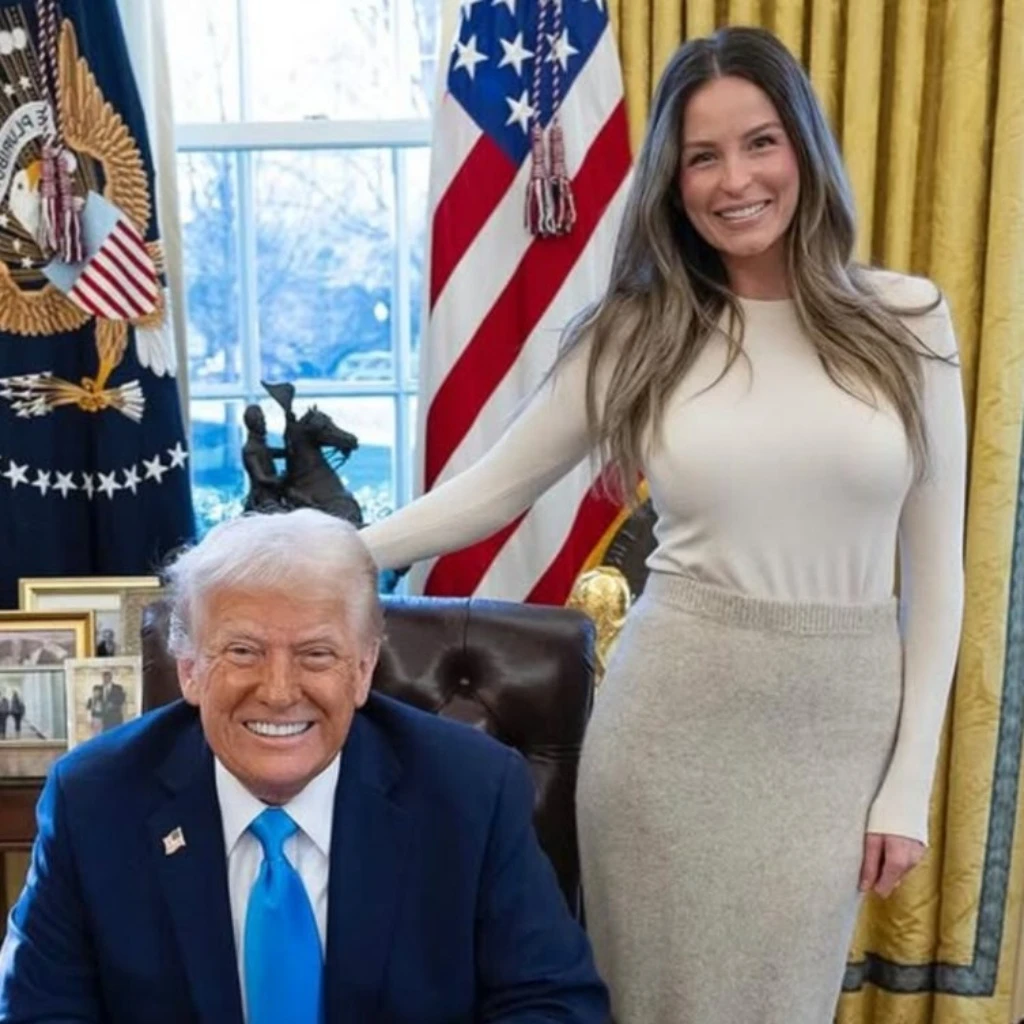 Bikini Bombshell Donald Trumps Assistant Margo Martin Causes A 