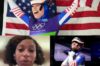 PRIDE OVER PODIUM: U.S. Olympic Skeleton Star Kelly Curtis Falls Short Of Podium In Milan Cortina But Her Emotional Tribute To America Is Stealing The Spotlight