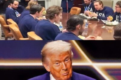 President Donald Tr::ump Totally Cheaped Out On His Food Spread For USA Men’s Hockey Team At White House [VIDEO]