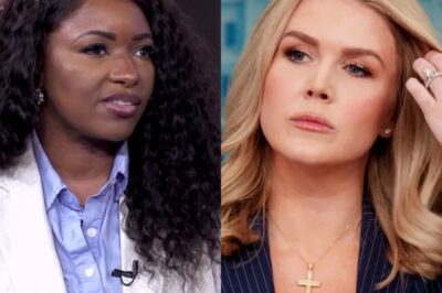 STUDIO SHOCK: Jasmine Crockett Leaves Studio Stunned After Reading Karoline Leavitt’s Bio Live On Air Then Telling Her Sit Down Baby Girl