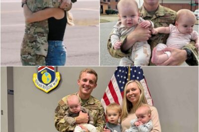 “HE WAS JUST HOLDING OUR BABIES…” — WIFE OF NEWLY PROMOTED AIR FORCE DAD BREAKS DOWN AFTER FINAL PHOTO BEFORE FATAL IR@N MISSION CR@SH
