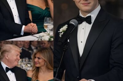 “Barron Trump’s emotional speech left the room in tears—watch the moment.”