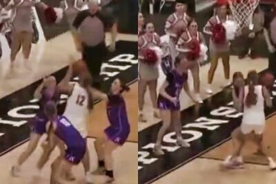 “Oh My, What Just Happened?” – Girl’s HS Basketball State Semifinals Gives Us The Most Ridiculous Sequence We’ve Ever Seen [VIDEO]