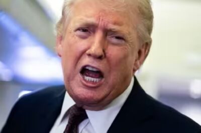 𝐿𝑖𝑣𝑖𝑑 𝑇𝑟𝑢𝑚𝑝’𝑠 ‘shameful’ gesture to female reporter exposed as he explodes over question