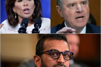 “The 104th Piece That Ended It All” — Kash Patel Unleashes Evidence Storm as Schiff Stunned Into Silence, Pirro Delivers Final Blow  What started as a tense Senate hearing spiraled into a jaw-dropping showdown. Adam Schiff came in ready to dominate—but Kash Patel fired back with 103 explosive pieces of evidence, dismantling every claim in real time. Then came the moment no one saw coming—Jeanine Pirro stepping in with a 104th document that sealed it completely. The room fell silent, Schiff left with no response, and now Washington can’t stop talking about the fallout.