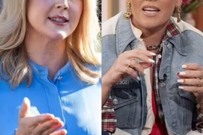 TV MOMENT NOBODY EXPECTED: P!nk Reads Tweet From Karoline Leavitt LIVE On Air — And The Studio Suddenly Goes Completely Silent. What started as a fiery online jab telling the singer to “be silent” turned into a jaw-dropping TV moment when Pink calmly read every word before responding with icy composure. No shouting. No insults. Just a quiet reply that left the room frozen — and now the clip is exploding across the internet as viewers replay the moment everyone is talking about. 👇