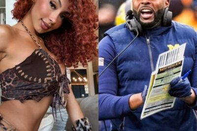 BREAKING: Ad::ult Model Exposes Sherrone Moore – Reveals What He Was Doing During The Biggest Game Of The Season [PHOTO]