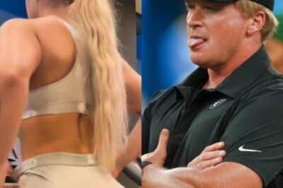 Jon Gruden Spotted Staring At Steamy B00ty Shorts Video And Can’t Look Away [VIDEO]