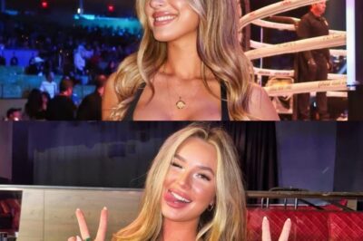 Fan Caught In 4K Staring At Jaw-Dropping Bare-Knuckle Ring Girl As She Adjusted Her Skimpy Outfit Ringside [VIDEO]