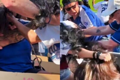 Two Female Dodgers Fans Throw Wild Haymakers in One of the Craziest Fights You’ll See [VIDEO]