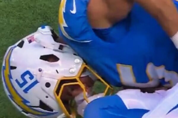 Ladd McConkey May Have Internal Injury After This Heavy Hit [VIDEO]