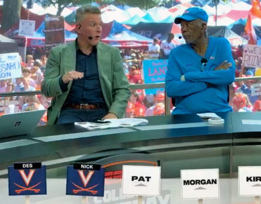 Morgan Freeman’s College GameDay Appearance Has Fans Heartbroken